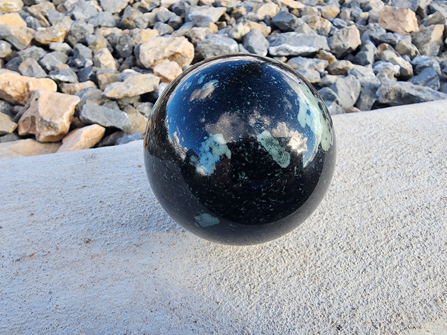 Sphere - Chrysanthemum Stone - 72mm/2.8"
