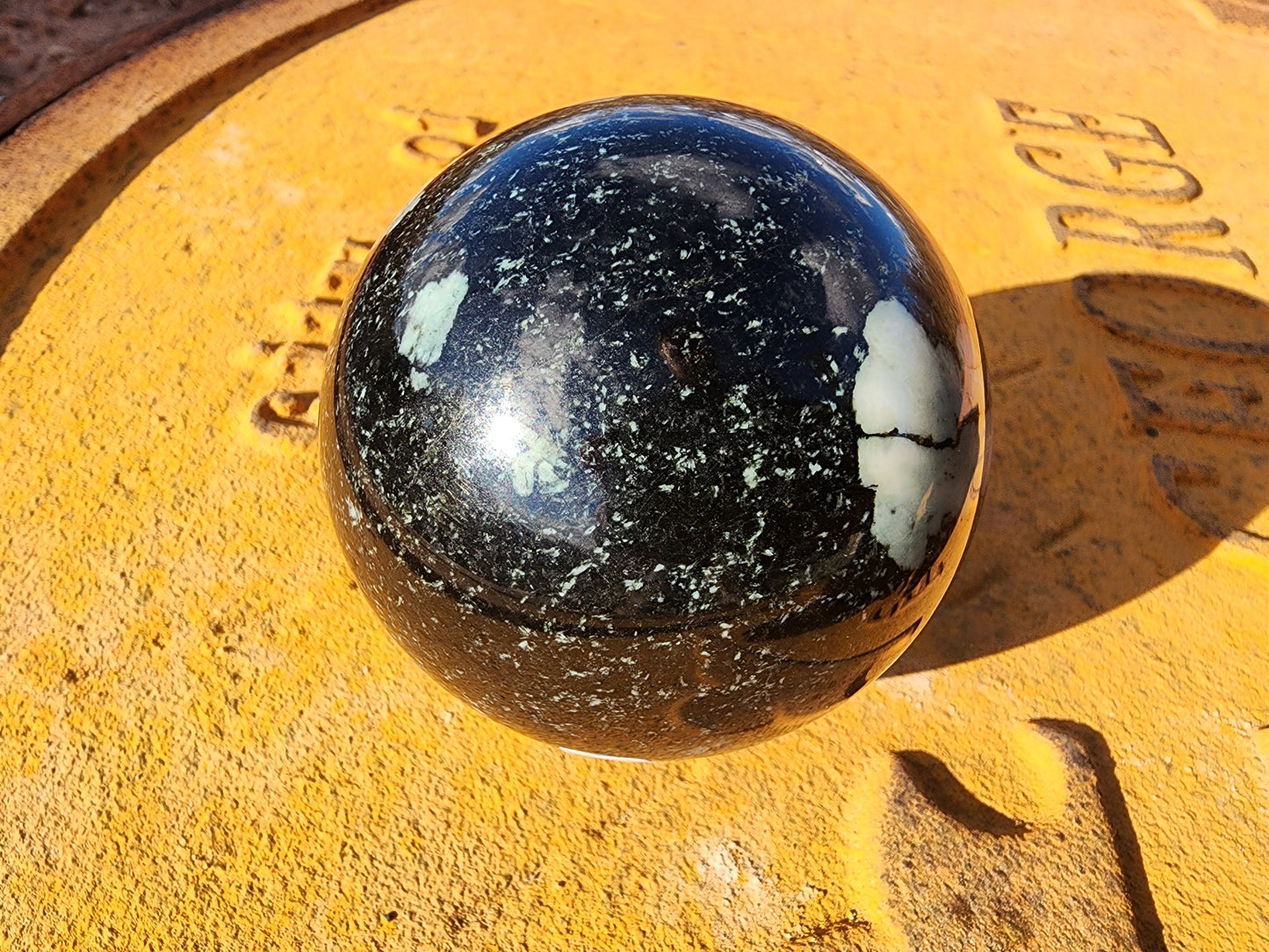 Sphere - Chrysanthemum Stone - 72mm/2.8"