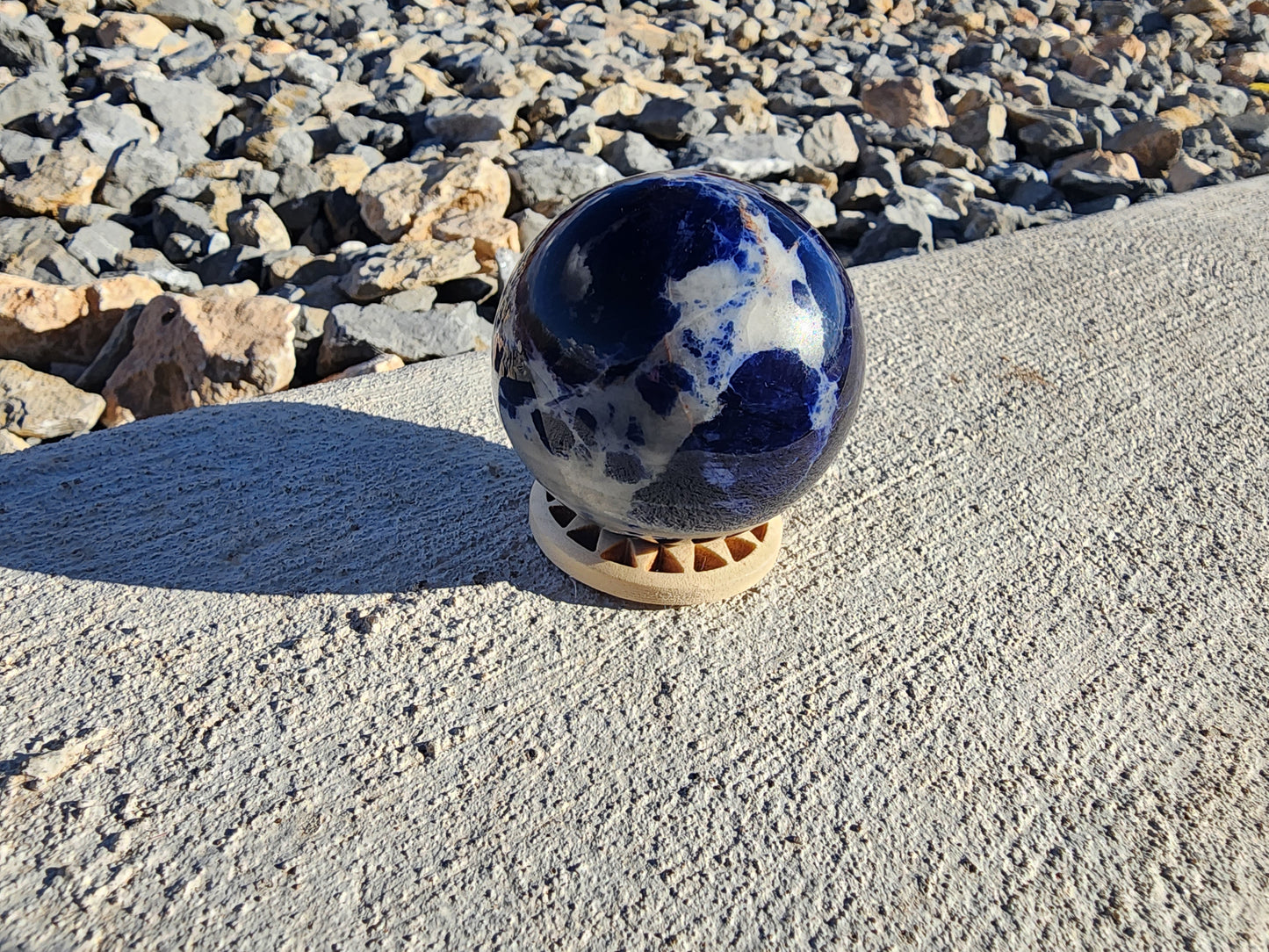 Sphere - Sodalite - 45mm/1.7"