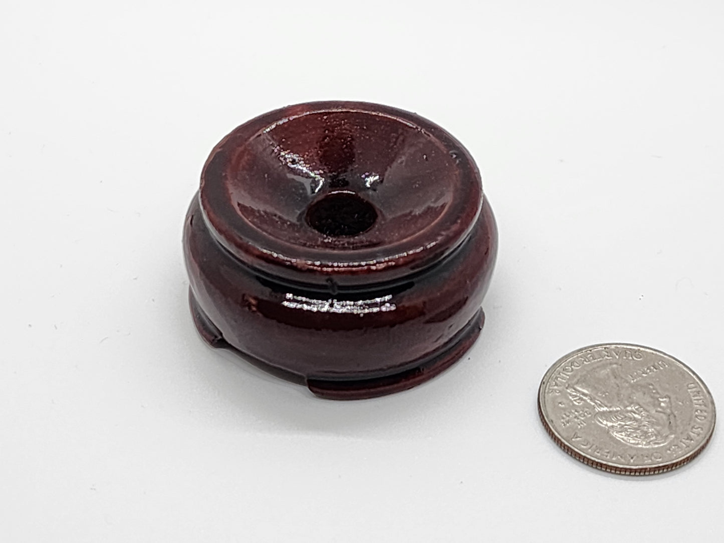 Sphere Stand - Wooden Cauldron