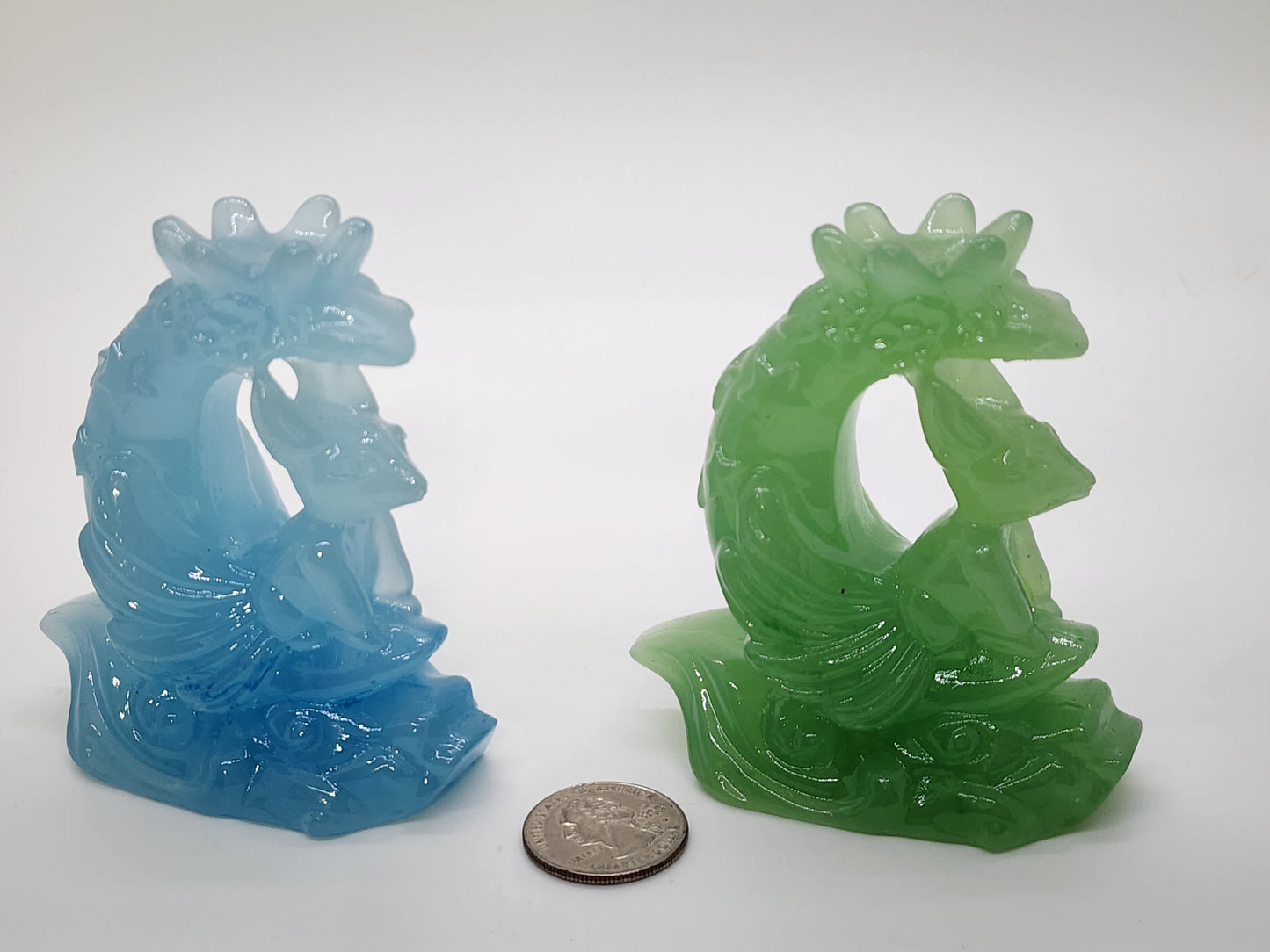 Sphere Stand- Resin Fox Tail