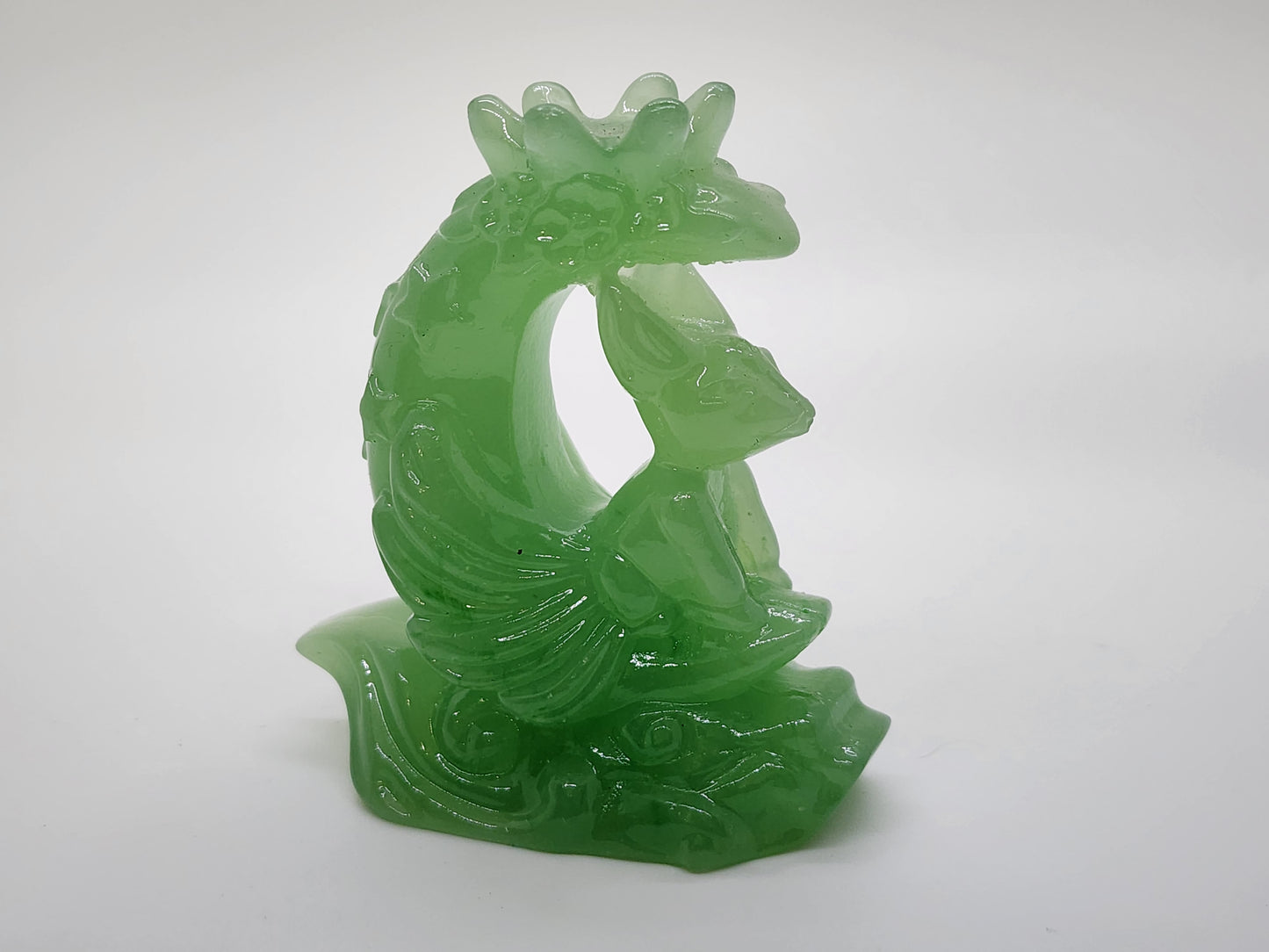 Sphere Stand- Resin Fox Tail