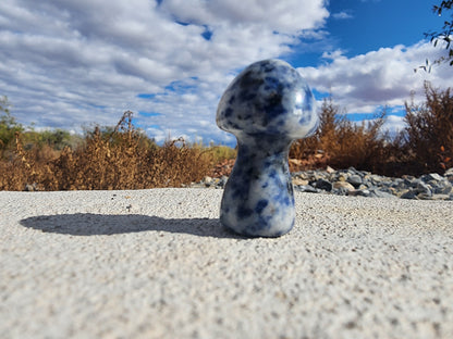 Carving  - Medium Mushroom - Multiple Stone Options - 38mm