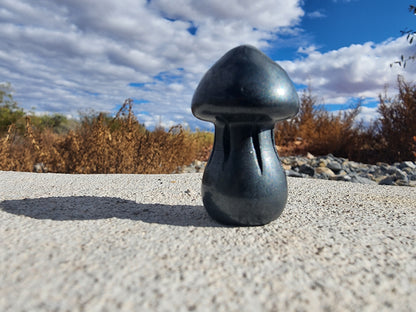 Carving  - Medium Mushroom - Multiple Stone Options - 38mm