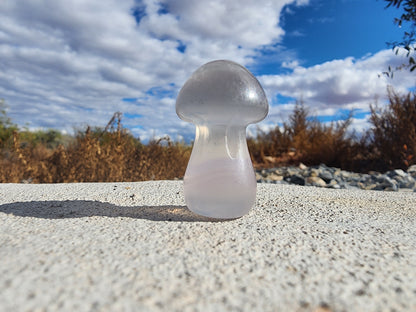 Carving  - Medium Mushroom - Multiple Stone Options - 38mm