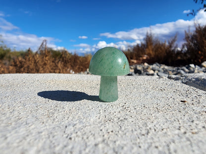 Carving - Mini Mushroom  - Multiple Stone Options - 20mm