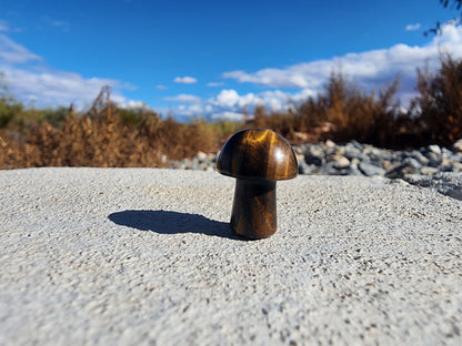 Carving - Mini Mushroom  - Multiple Stone Options - 20mm