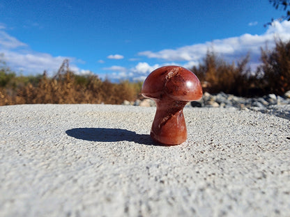 Carving - Mini Mushroom  - Multiple Stone Options - 20mm