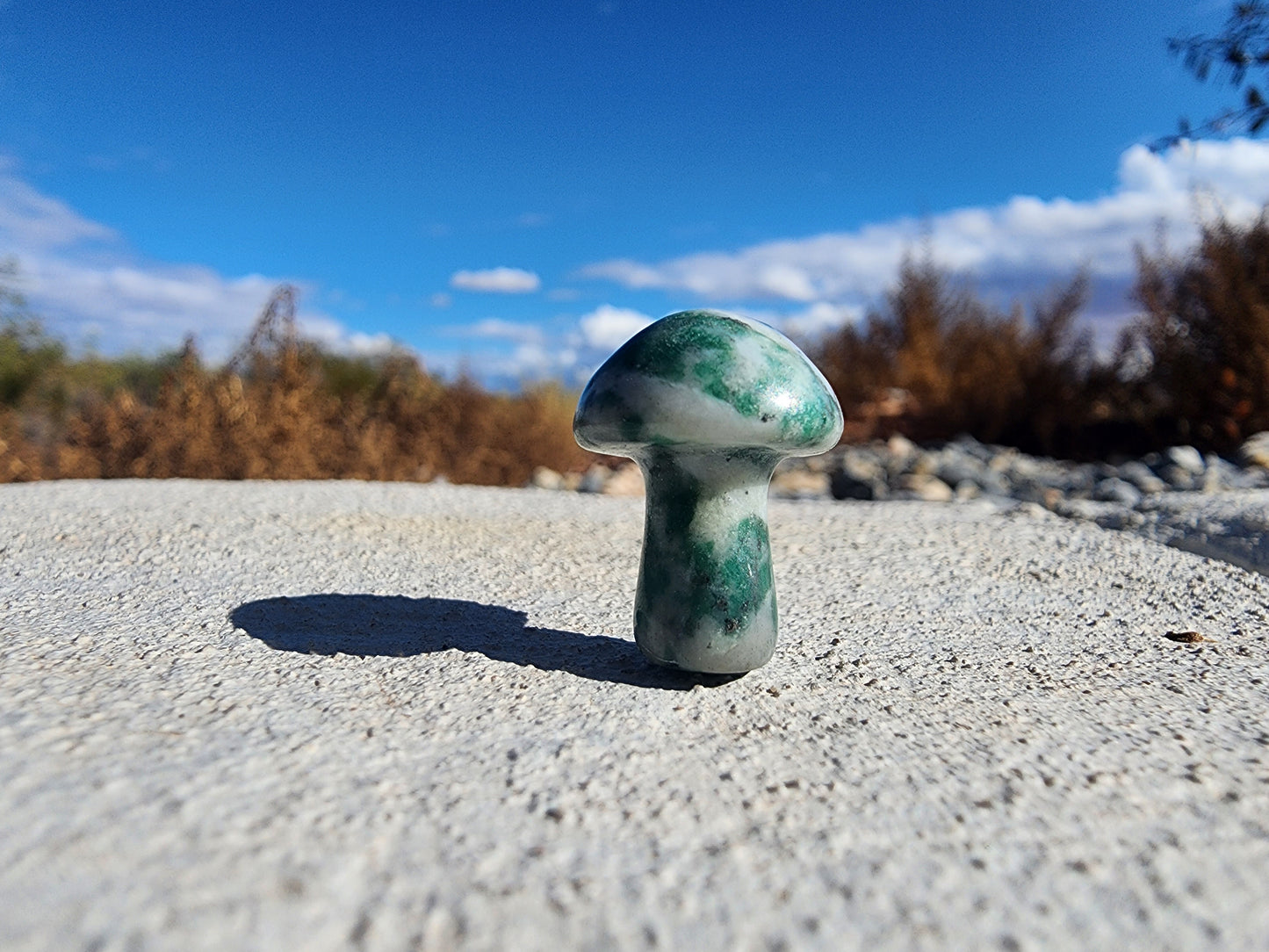 Carving - Mini Mushroom  - Multiple Stone Options - 20mm