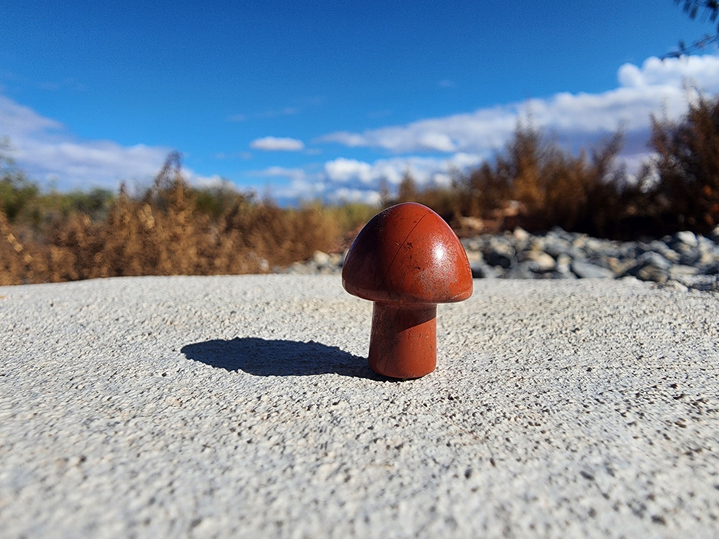 Carving - Mini Mushroom  - Multiple Stone Options - 20mm