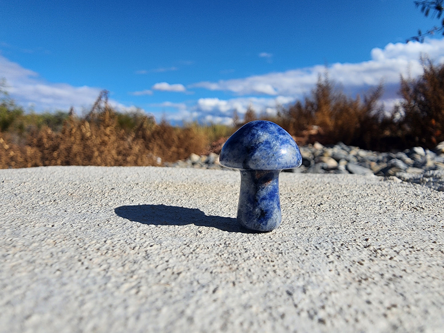 Carving - Mini Mushroom  - Multiple Stone Options - 20mm