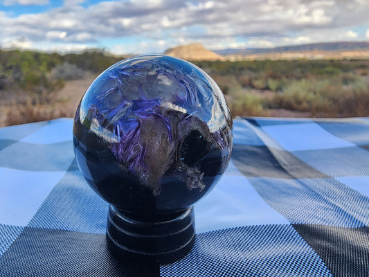 Sphere - Charoite - 42mm/1.6"