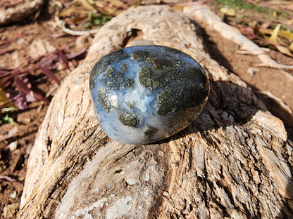 Tumble - Pyrite Agate - Multiple Size Options