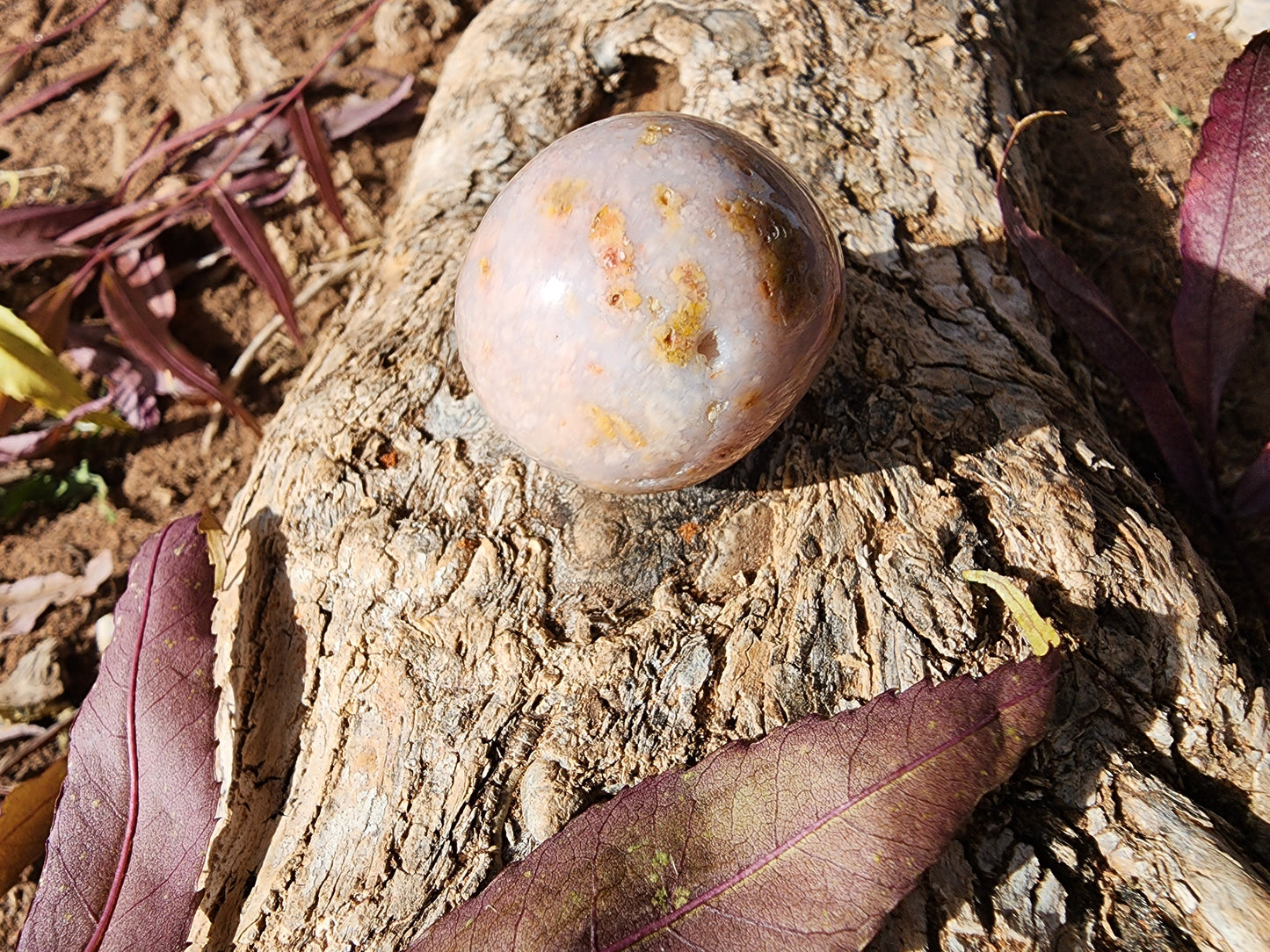 Tumble - Flower Agate - Multiple Size Options