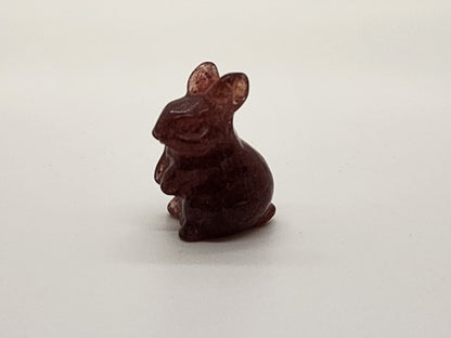 Carving - Small Bunny Rabbit - Multiple Stone Options - 29mm/1.1"