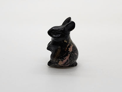 Carving - Small Bunny Rabbit - Multiple Stone Options - 29mm/1.1"