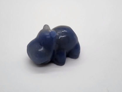 Carving - Small Hippos - Multiple Stone Options - 33mm/1.3"