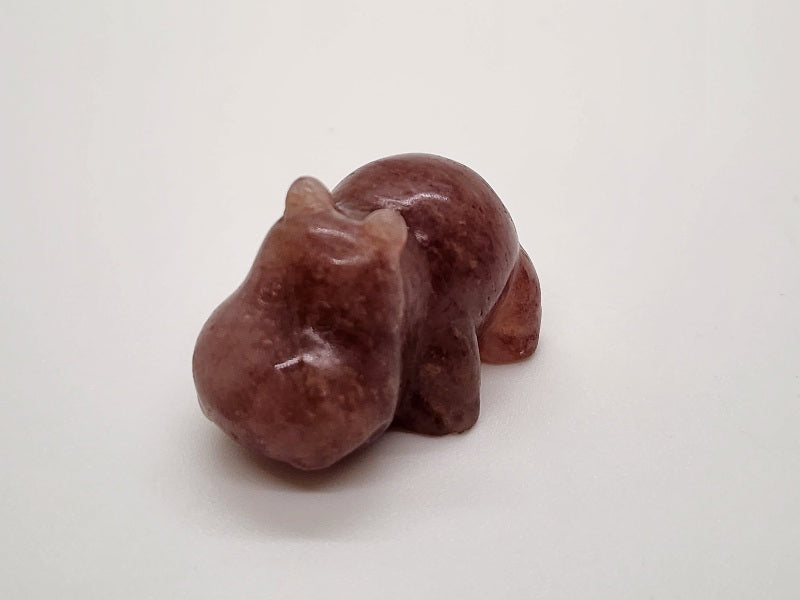 Carving - Small Hippos - Multiple Stone Options - 33mm/1.3"