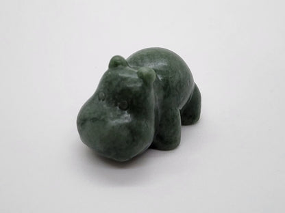 Carving - Small Hippos - Multiple Stone Options - 33mm/1.3"