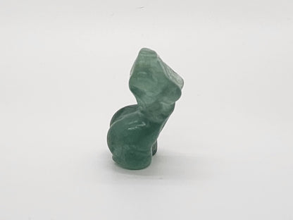 Carving - Small Goddess Body - Fluorite - 40mm/1.6"