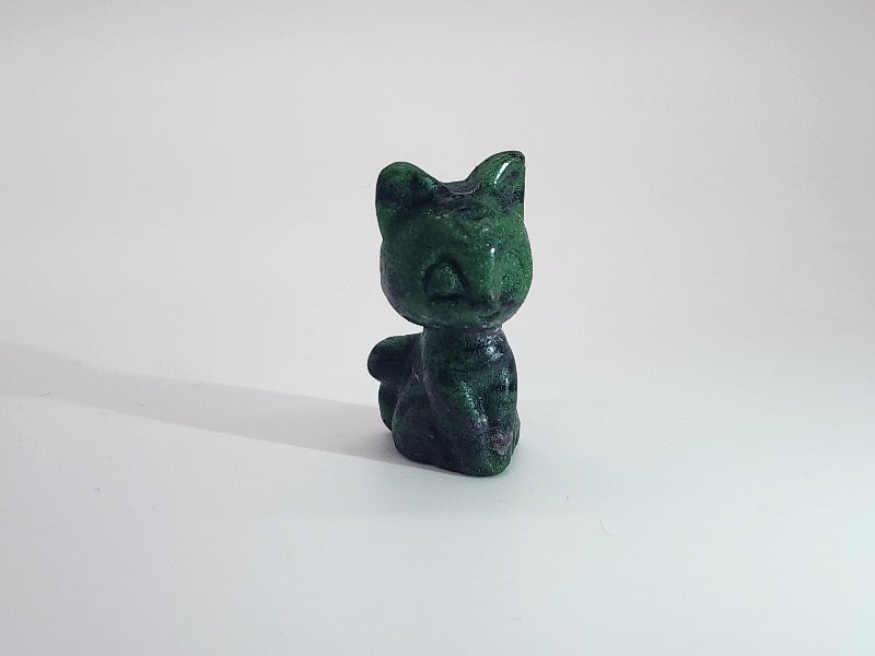 Carving - Luna Cat - Multiple Stone Options - 31mm/1.2"