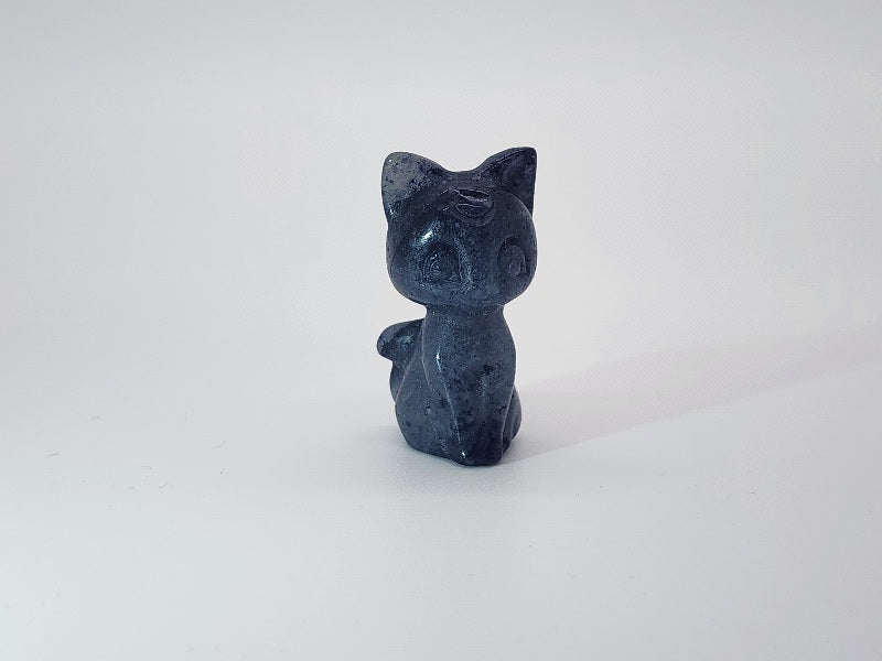 Carving - Luna Cat - Multiple Stone Options - 31mm/1.2"