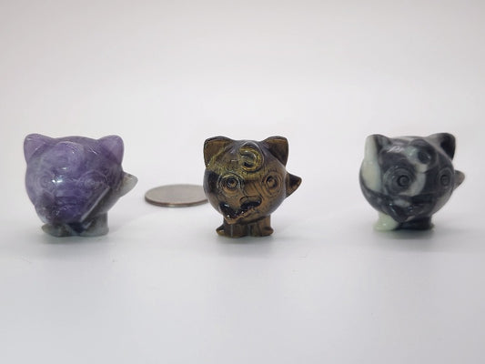 Carving - Jigglypuff 2 - Multiple Stone Options - 30mm/1.1"
