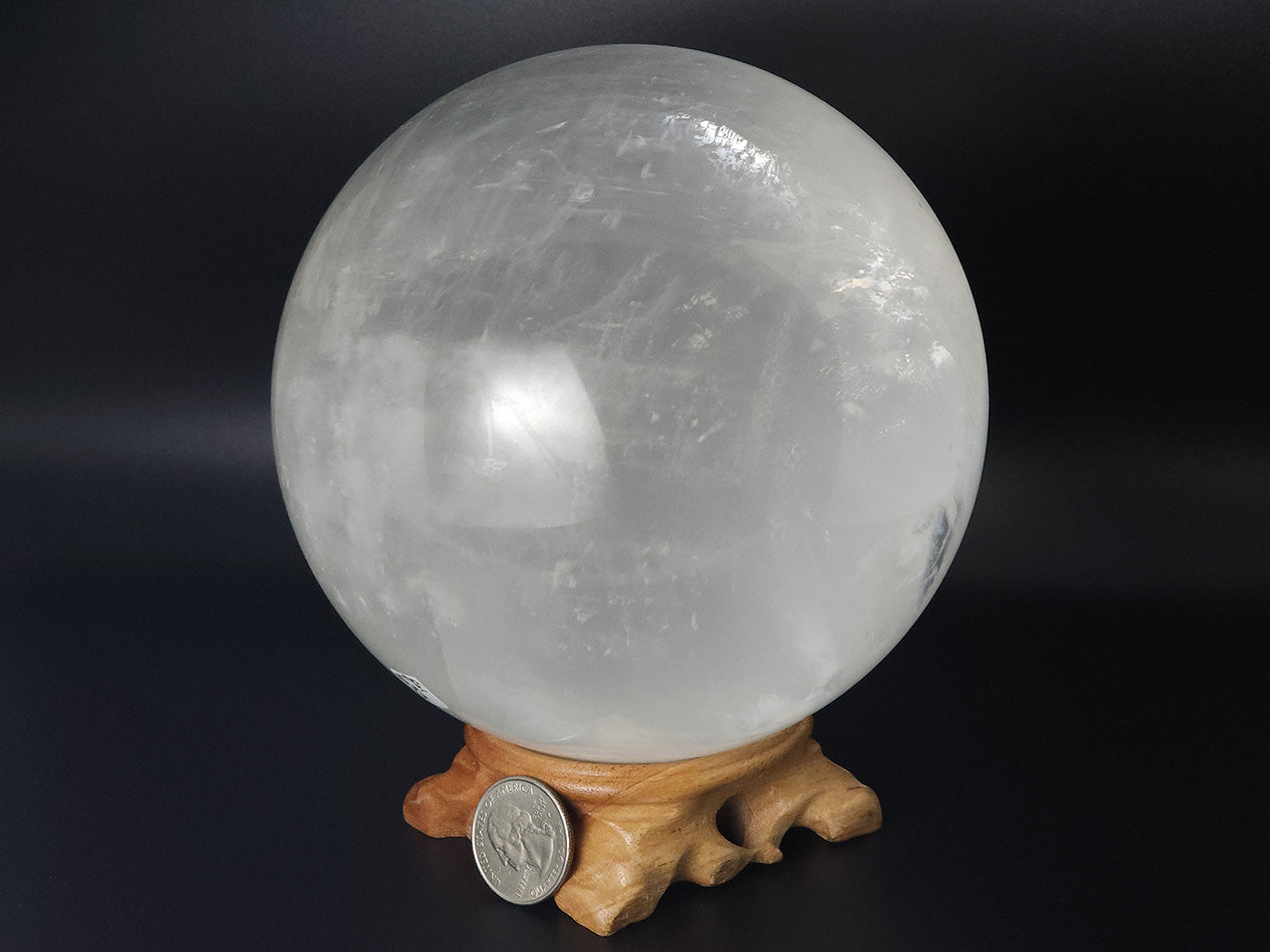 Sphere - Optical Calcite/Iceland Spar - 130mm/5.1"