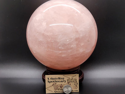 Sphere - Rose Quartz XL - 194mm/7.64"